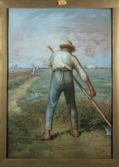 Der Schnitter, ca. 1866-68 von Jean Francois Millet