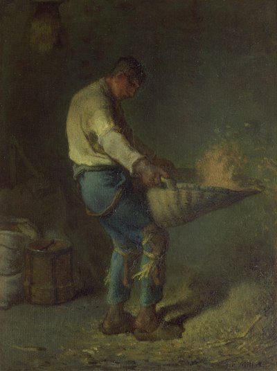 Der Worfler von Jean Francois Millet