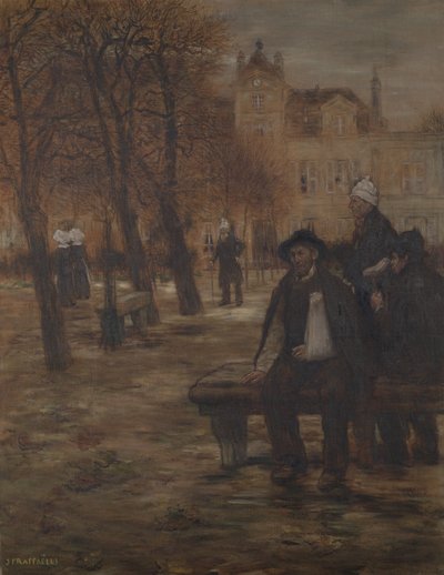 Die alten Genesenden, ca. 1892 von Jean Francois Raffaelli
