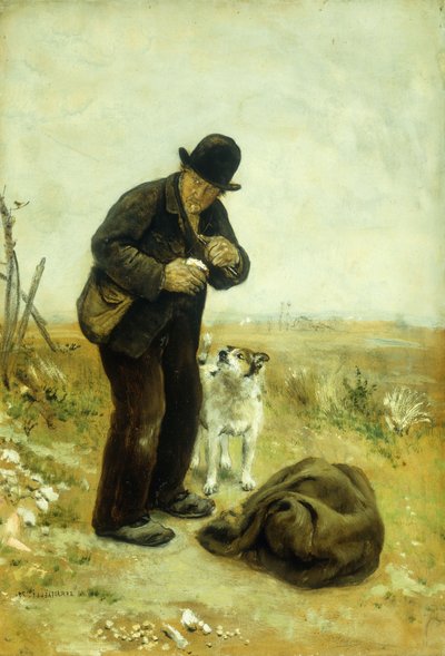 Der Vagabund, 1879 von Jean Francois Raffaelli