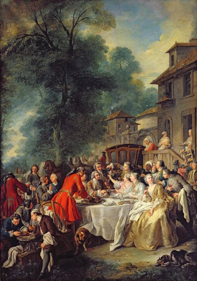 Das Jagdessen, 1737 von Jean François de Troy