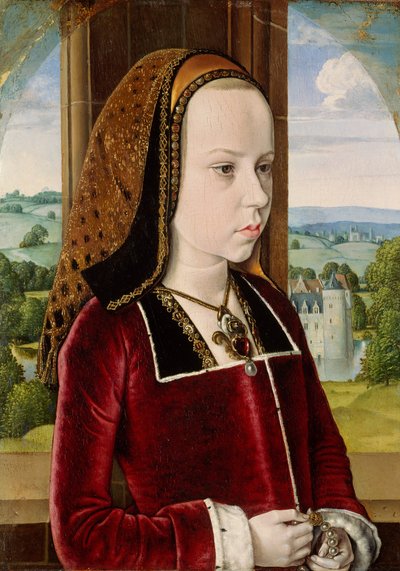 Margarete von Österreich von Jean Hey
