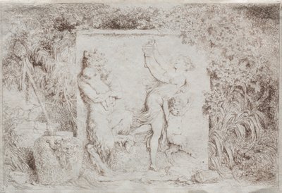 Bacchanal, 1763 von Jean Honore Fragonard