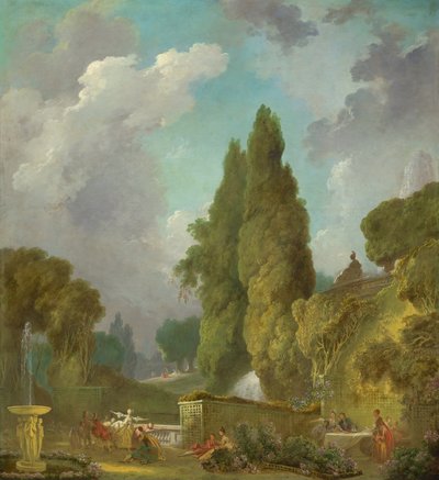 Blinde Kuh von Jean Honore Fragonard