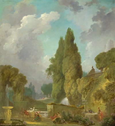 Blinde Kuh, ca. 1775-1780 von Jean Honore Fragonard