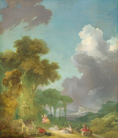 Die Schaukel von Jean Honore Fragonard