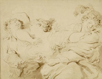 La Gifle, 1785 von Jean Honore Fragonard