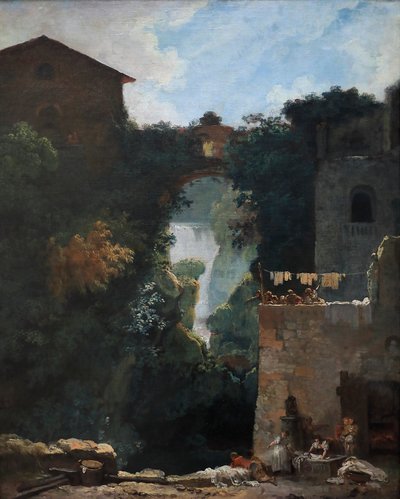 Die Wasserfälle von Tivoli von Jean Honore Fragonard