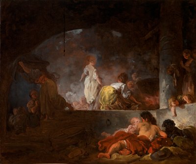 Die Wäscherinnen von Jean Honore Fragonard