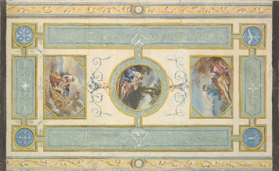 Studie für eine Decke, n.d. von Jean Jacques Lagrenee