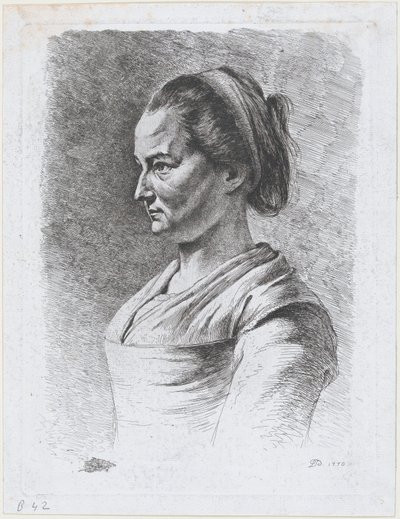 Die Kinderkrankenschwester Josephine, 1770 von Jean Jacques de Boissieu