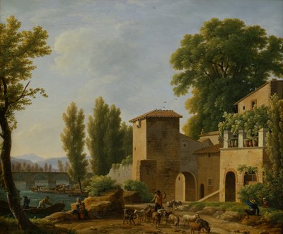 Landschaft, 1822 von Jean Joseph Xavier Bidauld