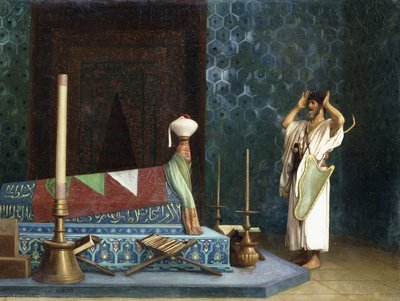 Gebet im Raum des Sultans von Jean Leon Gerome