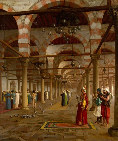 Gebet in der Moschee, 1871 von Jean Leon Gerome