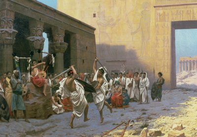 Der Schwerttanz (La Phyrique) von Jean Leon Gerome
