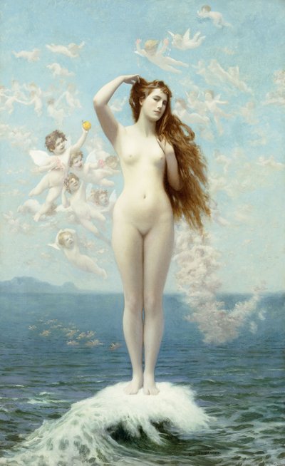 Venus erhebt sich von Jean Leon Gerome