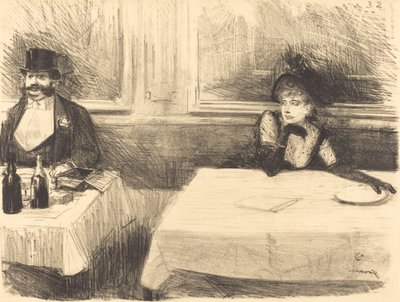 Im Restaurant von Jean Louis Forain