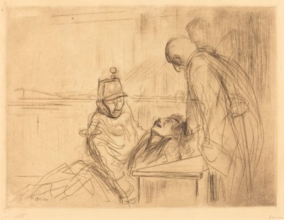 Ohnmacht bei der Anhörung von Jean Louis Forain