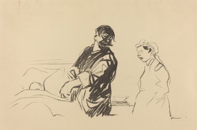 Krankenhausszene, ca. 1914-1919 von Jean Louis Forain