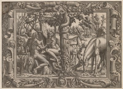 Die Versuchung Evas von Jean Mignon