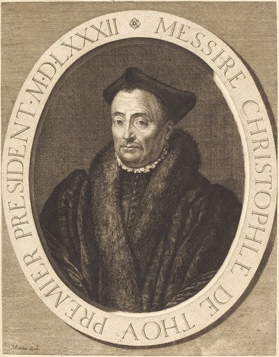 Christophe de Thou von Jean Morin