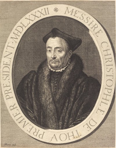 Christophe de Thou von Jean Morin