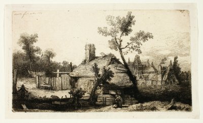 Das Dorf von Jean Pierre Norblin de La Gourdaine