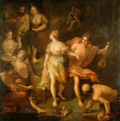 Orpheus und Eurydike, ca. 1709 von Jean Raoux