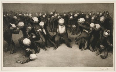 Les Aveugles [oder] L von Jean Veber