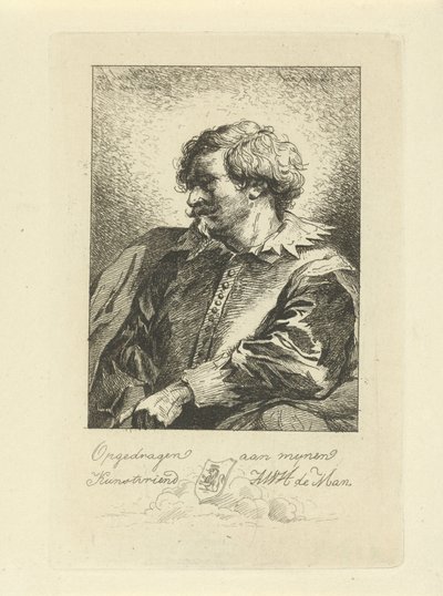 Porträt eines Mannes von Jean Zacherie Mazel