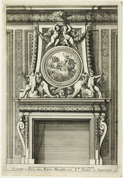 Schornsteine im italienischen Stil von Jean le Pautre