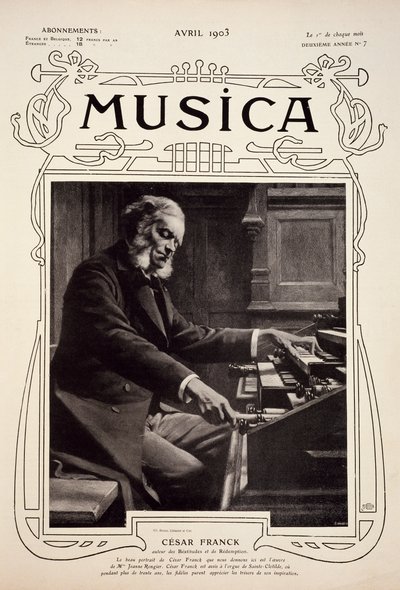 Cesar-Auguste Franck (Lüttich) von Jeanne Rongier