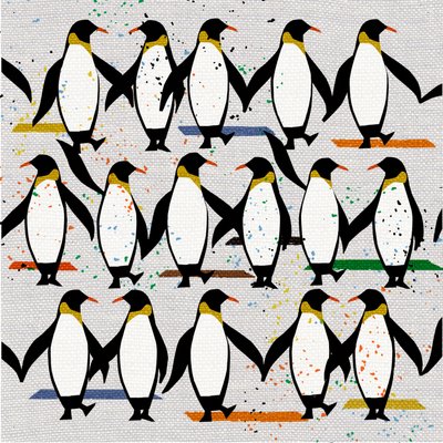Tanzende Pinguine von Jenny Frean
