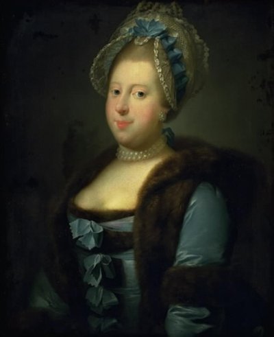 Caroline Mathilde, Königin von Christian VII von Jens Juel