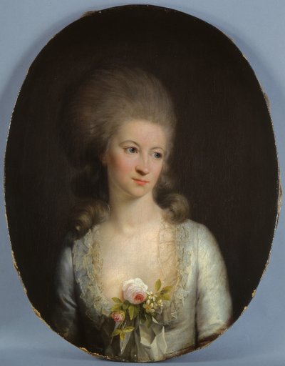 Porträt von Eleonore V. Hennings von Jens Juel