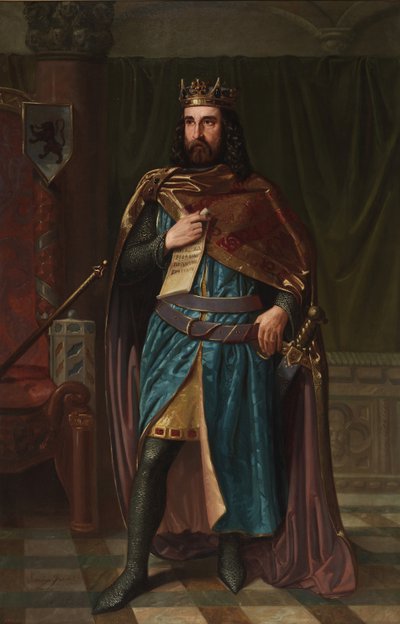 Bermudo II von León, 1851 von Jerónimo Fresno