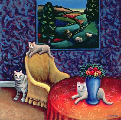 Das Wohnzimmer von Jerzy Marek