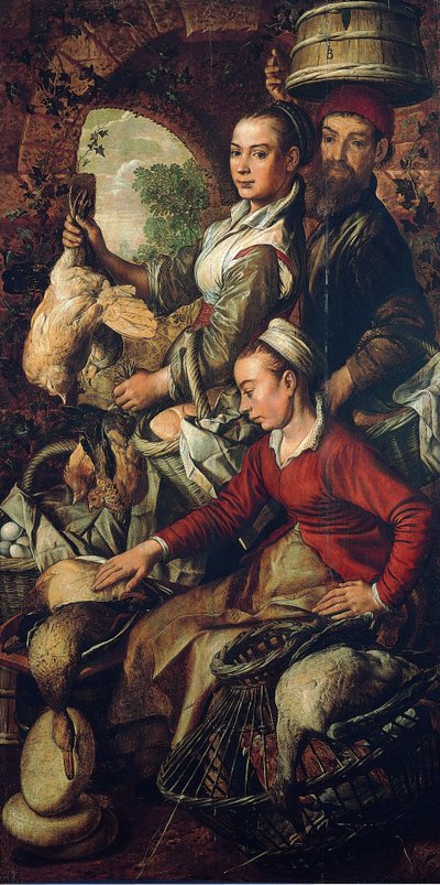 Marktszene, um 1565 von Joachim Beuckelaer