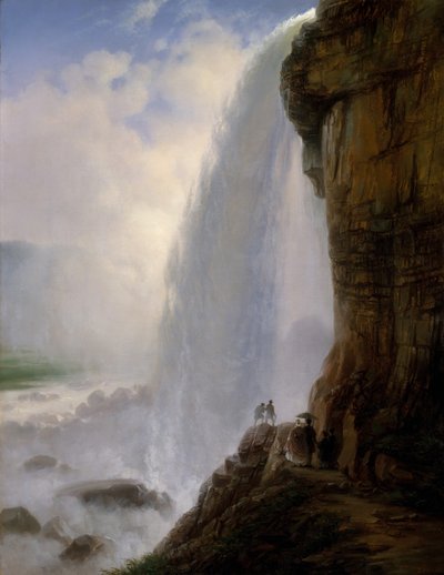 Unter den Niagarafällen von Joachim Ferdinand Richardt