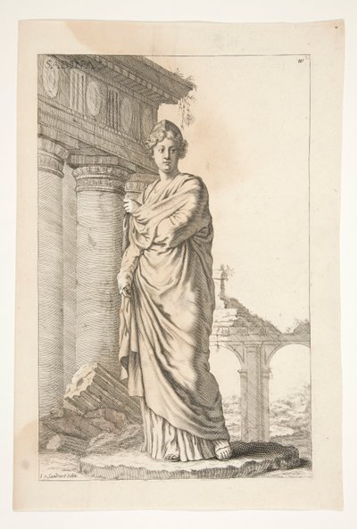 Sabina, aus Sculpturae Veteris Admirata von Joachim von Sandrart