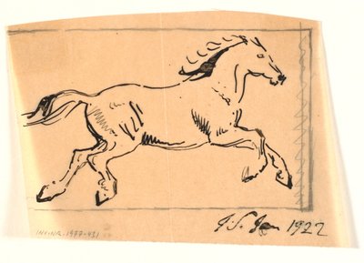 Galoppierendes Pferd von Joakim Frederik Skovgaard