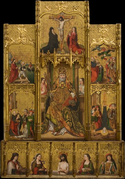 Altarbild des Heiligen Petrus Märtyrer von Joan Gascó