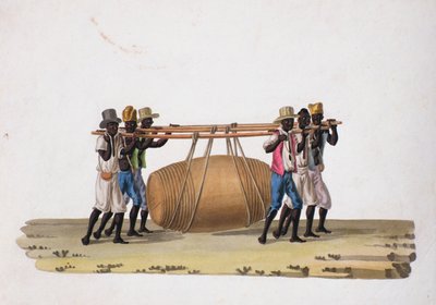 Weinträger von Joaquim Candido Guillobel