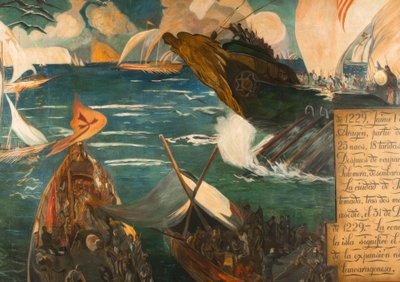 Eroberung Mallorcas von Joaquim Mir i Trinxet