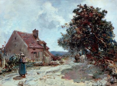 In der Umgebung von Nevers von Johan Barthold Jongkind