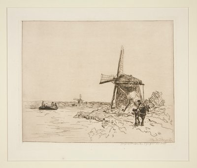Der Treidelpfad von Johan Barthold Jongkind