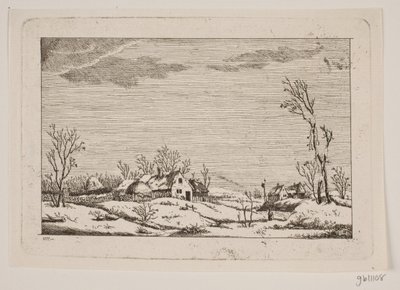 Winterlandschaft von Johan Bülow