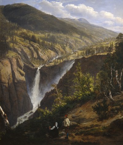 Rjukan-Wasserfall von Johan Christian Dahl