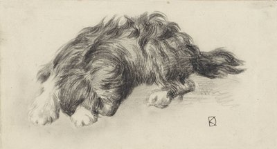 Schlafender Hund von Johan Daniël Koelman