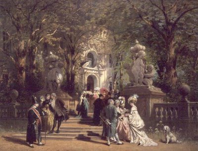 Nach der Kirche von Johan Friedrich Hennings